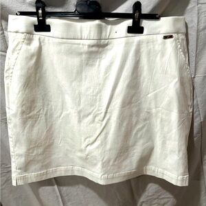 Rafaella white skort